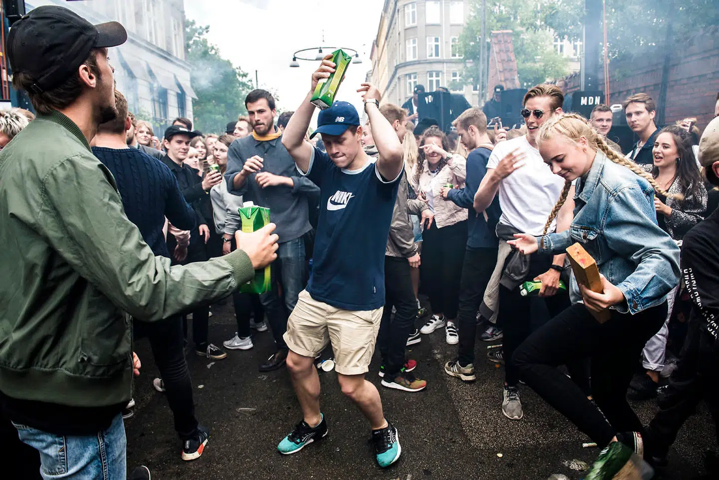 Distortion 2017 bliver afholdt fra onsdag den 31. maj til søndag den 4. juni. Første dag bliver festen afholdt i Nørrebros gader.. (Foto: Ida Marie Odgaard/Scanpix 2017)