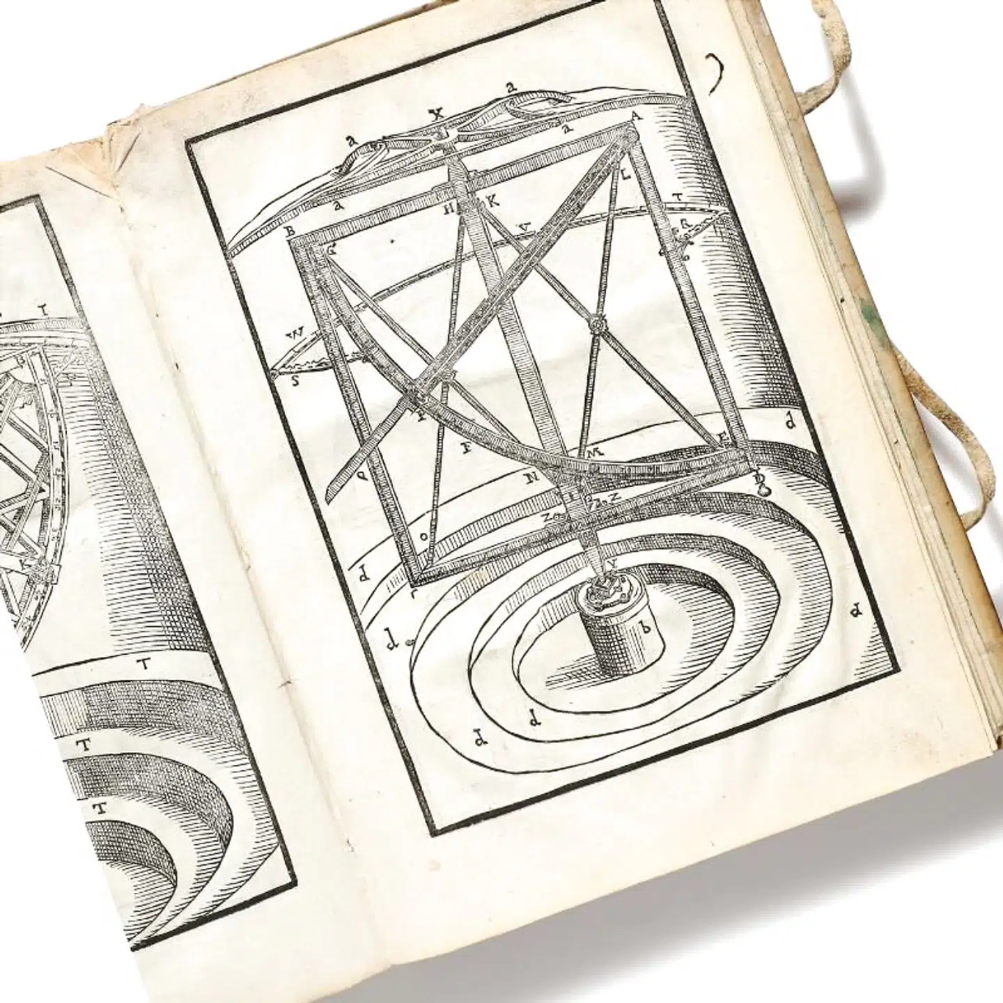 »Icones instrumentorum« rummer 18 træsnit, som viser astronomiske instrumenter udviklet af den danske astronom og adelsmand Tycho Brahe.