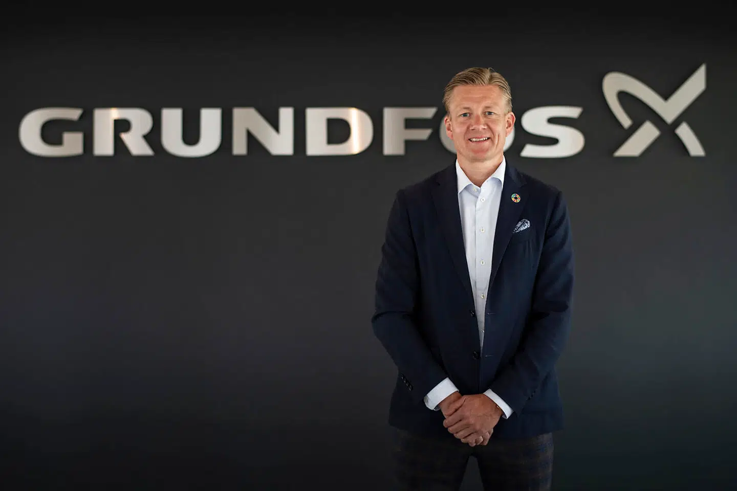 Poul Due Jensen er født og opvokset i Bjerringbro og har fået Grundfos ind med modermælken. Familien boede i en stor 1970er-villa lige over for Grundfos' hovedkontor. (Arkivfoto).