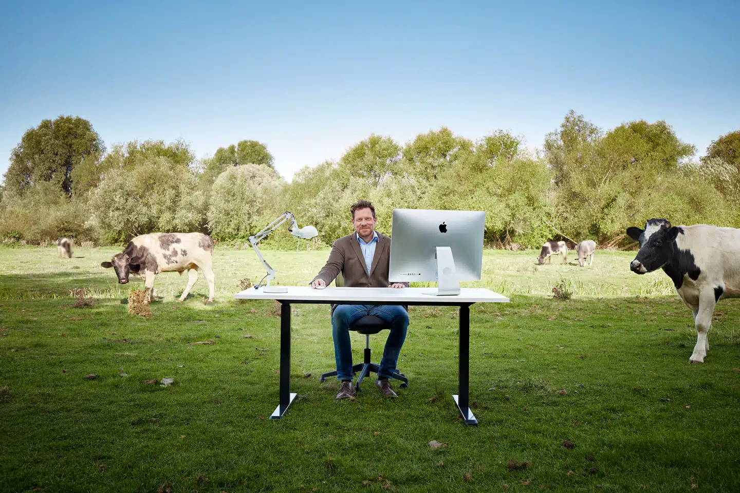 Antropologen James Suzman er skeptisk over for den måde, vi forsøger at få balance i arbejdslivet på. »Vi forsøger reelt at køre en benzinmotor ved at hælde mælk i tanken. Det kommer aldrig til at fungere,« siger han.