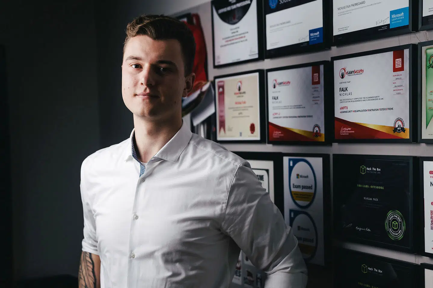 Nichlas Falk, Improsec.