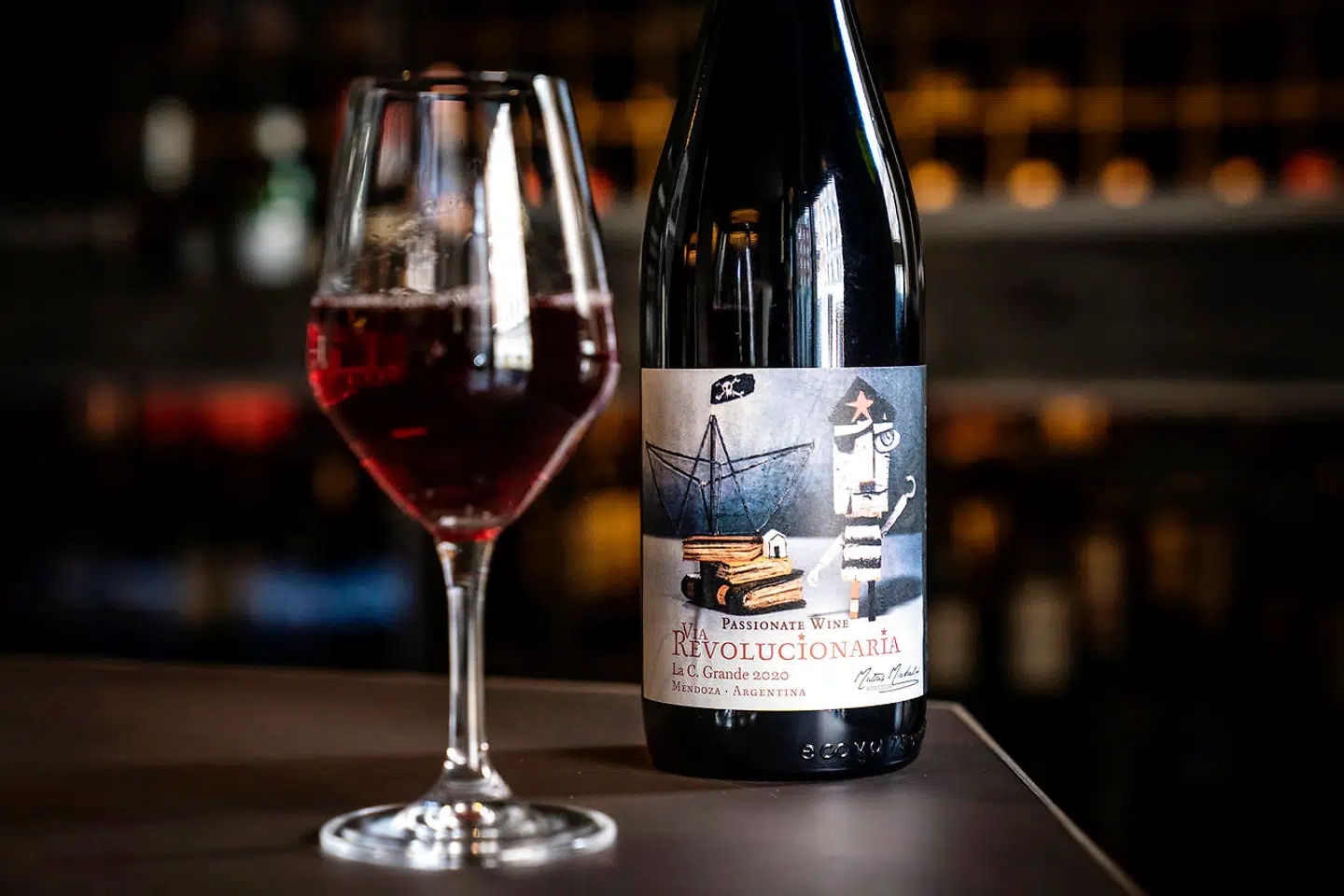 V.Lo vinbar, Istedgade 61, 1650 København V. 2020 Via Revolucionaria La C. Grande.