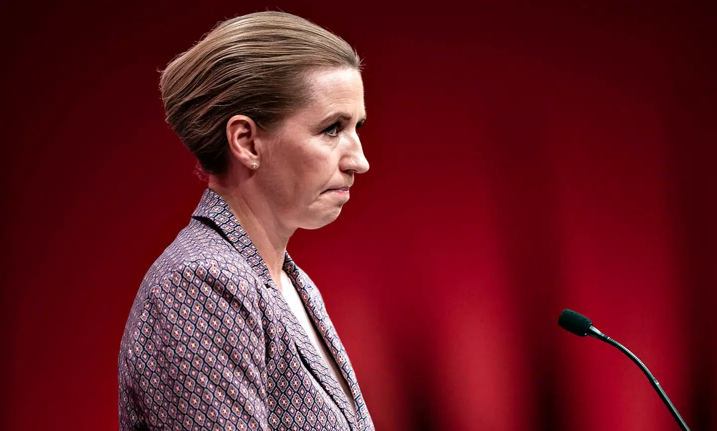 Statsminister Mette Frederiksen (S) er gået fra en top på 33,1 procent i målingerne fra Kantar Gallup til nu 25,7 procent.