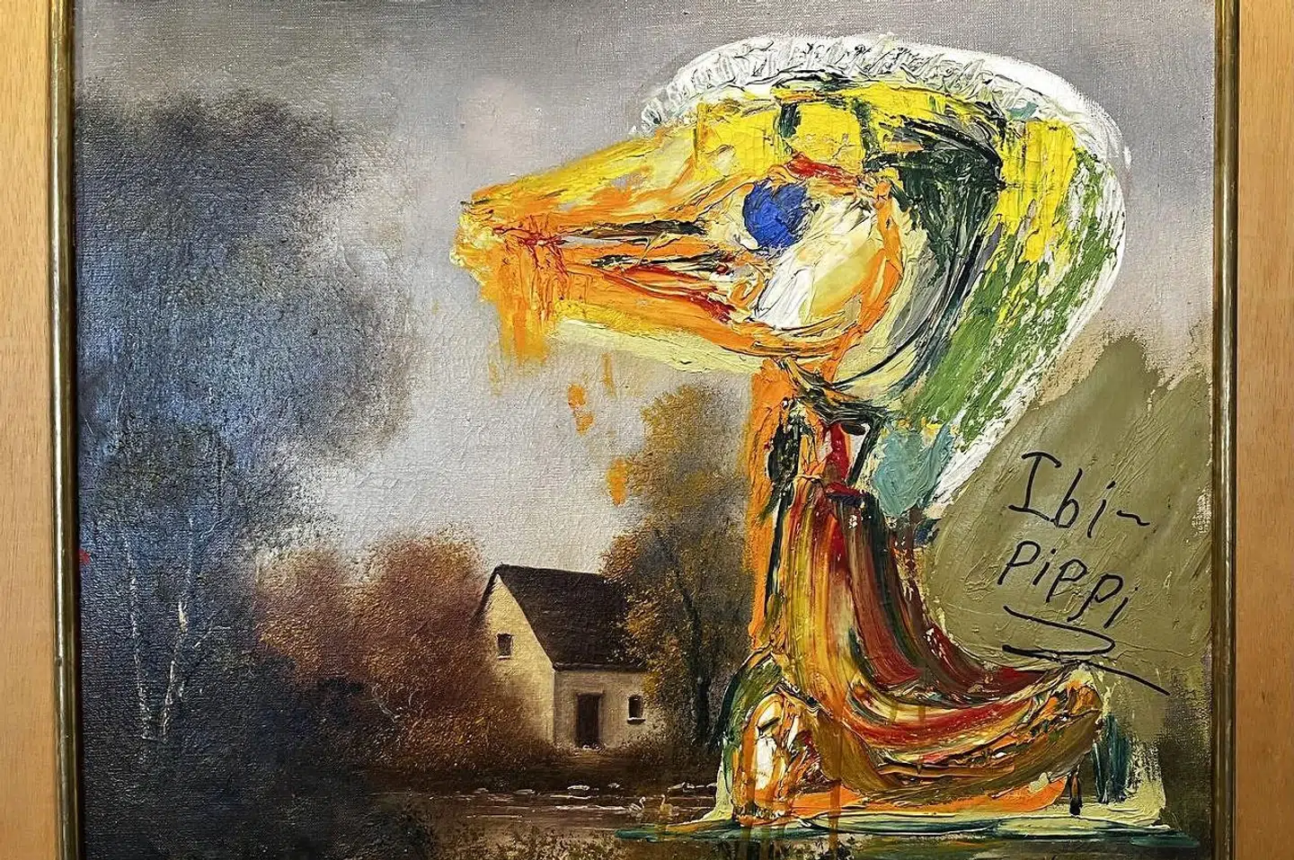 »Jorn-ødelæggeren legitimerer sin handling med, at Jorn jo selv havde malet sit berømte maleri ovenpå en anden kunstners maleri. Jorn-ødelæggeren synes ikke, det gør en forskel, at Asger Jorn havde købt dette maleri på et loppemarked, og dermed havde den fulde ejendomsret over det,« skriver Firoozeh Bazrafkan.