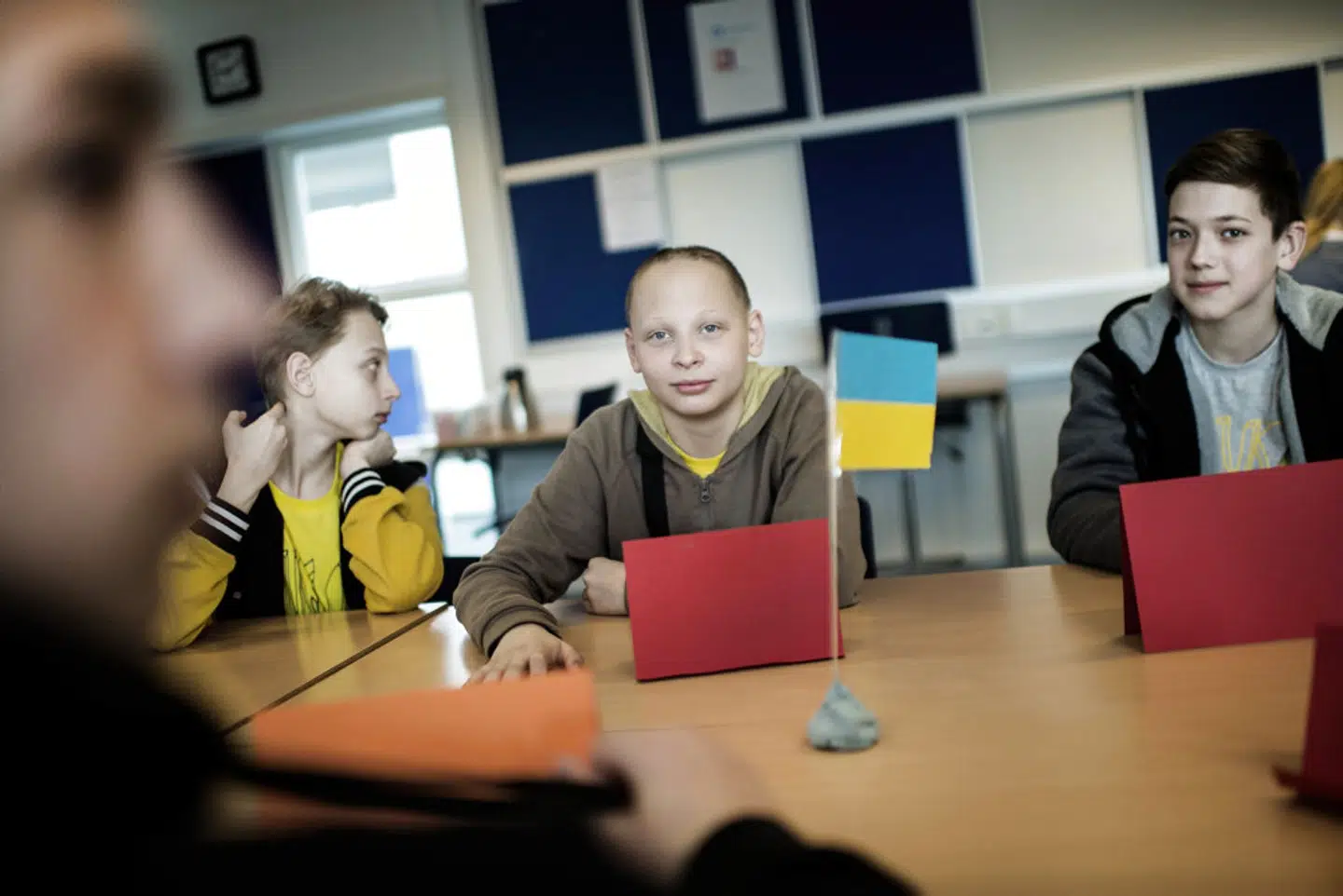 Hundredvis af pensionerede pædagoger og pædagoger på efterløn har takket ja til at hjælpe skoler og daginstitutioner med at lette presset fra den store tilstrømning af ukrainske børn. (Arkivfoto). - Foto: Tim Kildeborg Jensen/Ritzau Scanpix
