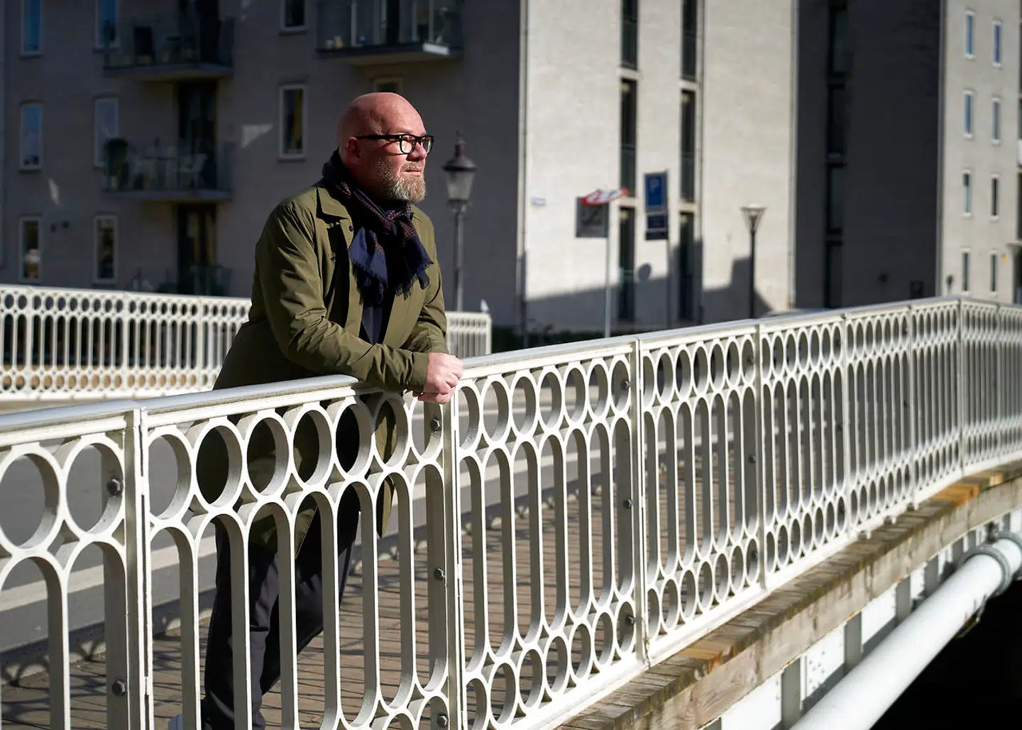 Lars Hjortshøj glæder sig over, at det gastronomiske niveau i København er så højt, og at man kan spise et »virkelig godt måltid« for 300 kroner.