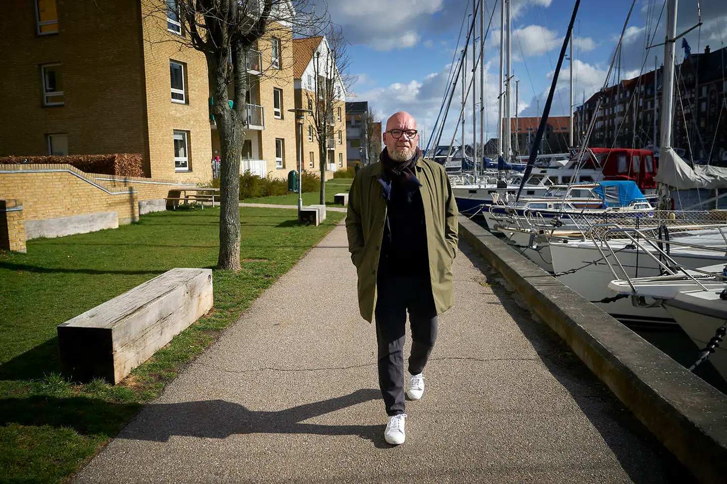 Lars Hjortshøj flyttede for nylig til Christianshavn, som også er på listen over steder, han ville vise en udenlandsk gæst.