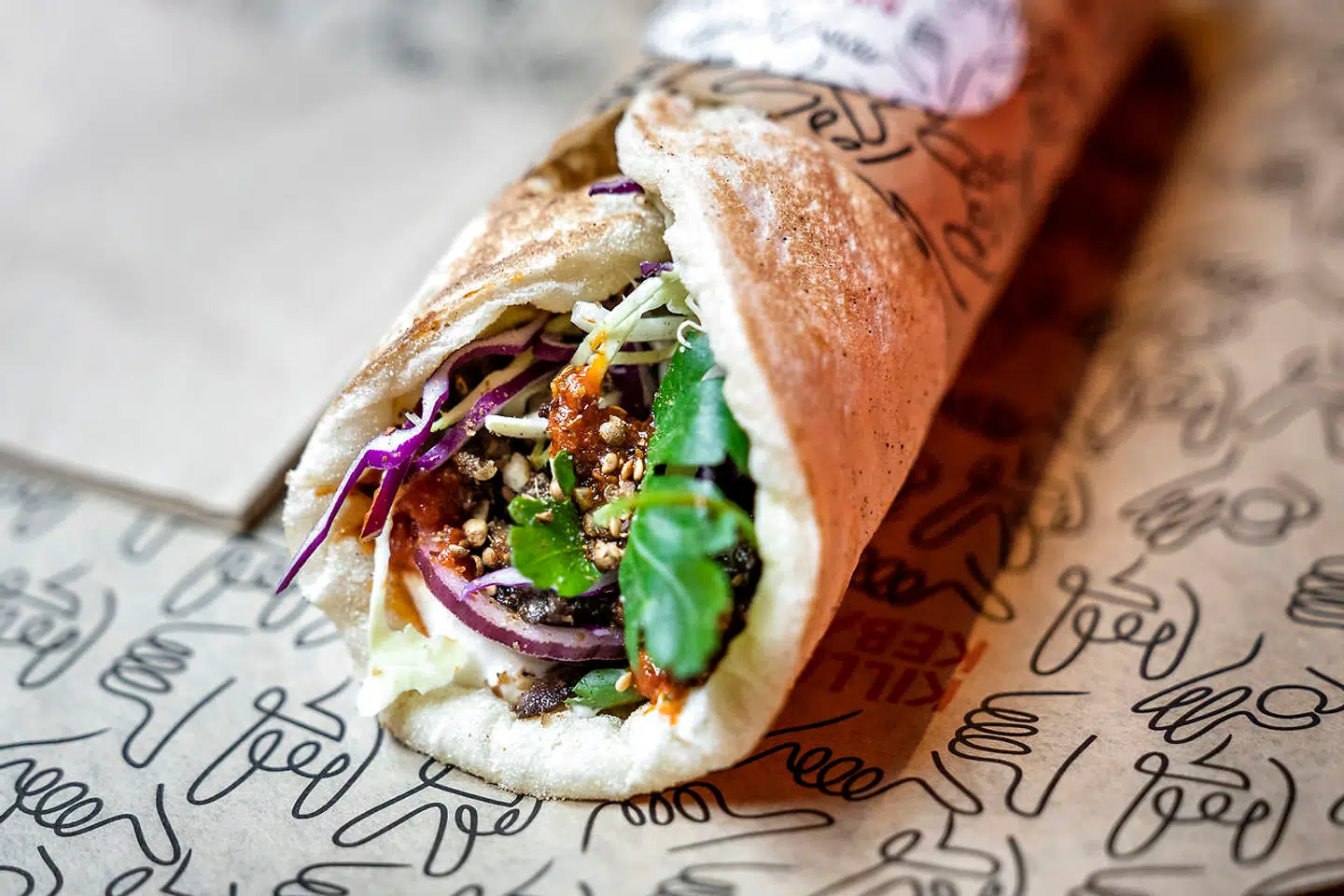 Killer Kebab – en himmelsk kødrulle i perfekt balance.