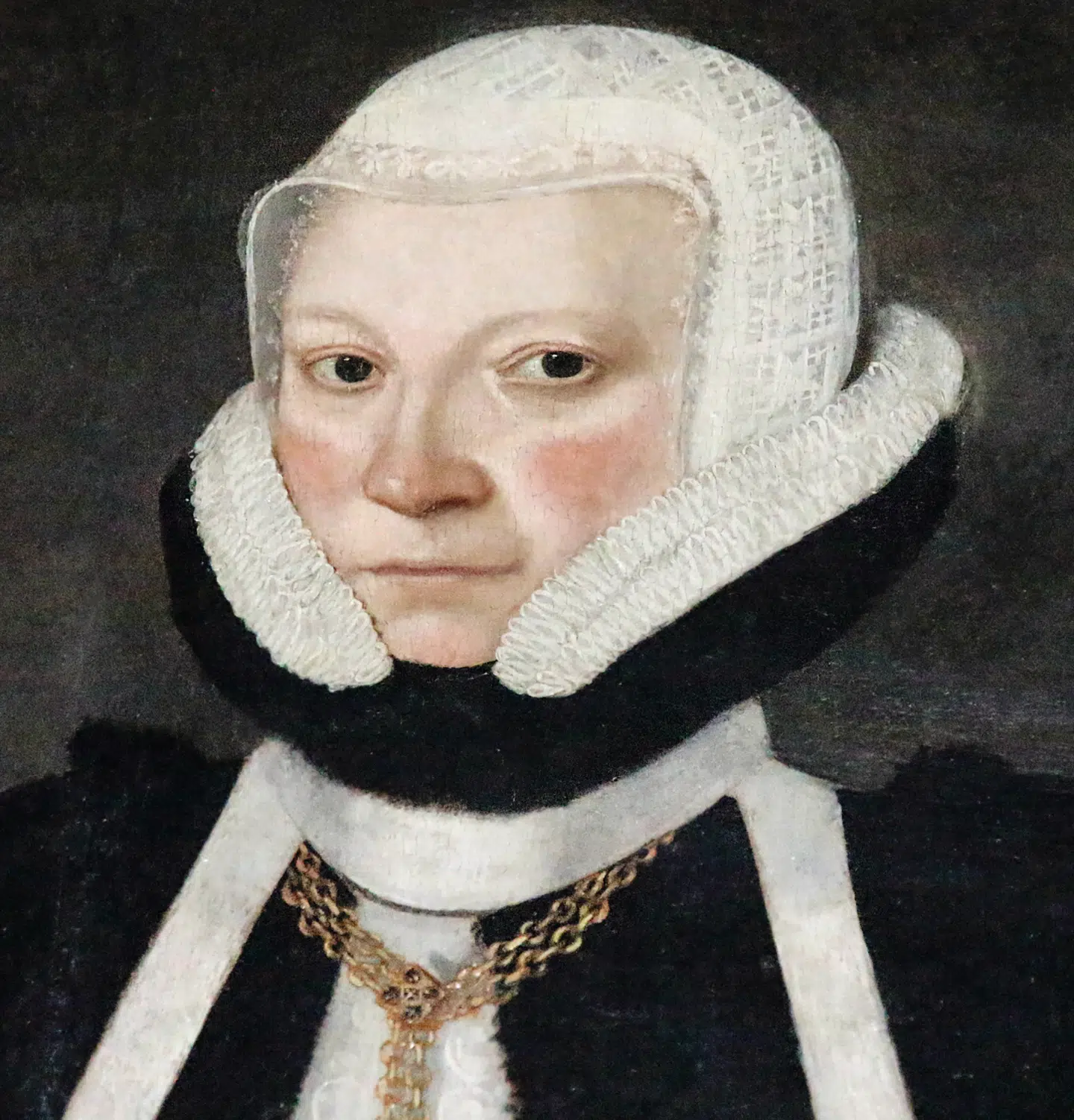 Edel Jakobsdatter Hardenberg overtog et len fra sin mand og fik Lister len i Norge efter sin mor. Edel fødte ni børn, men seks af dem døde som små. Ilustration fra bogen.