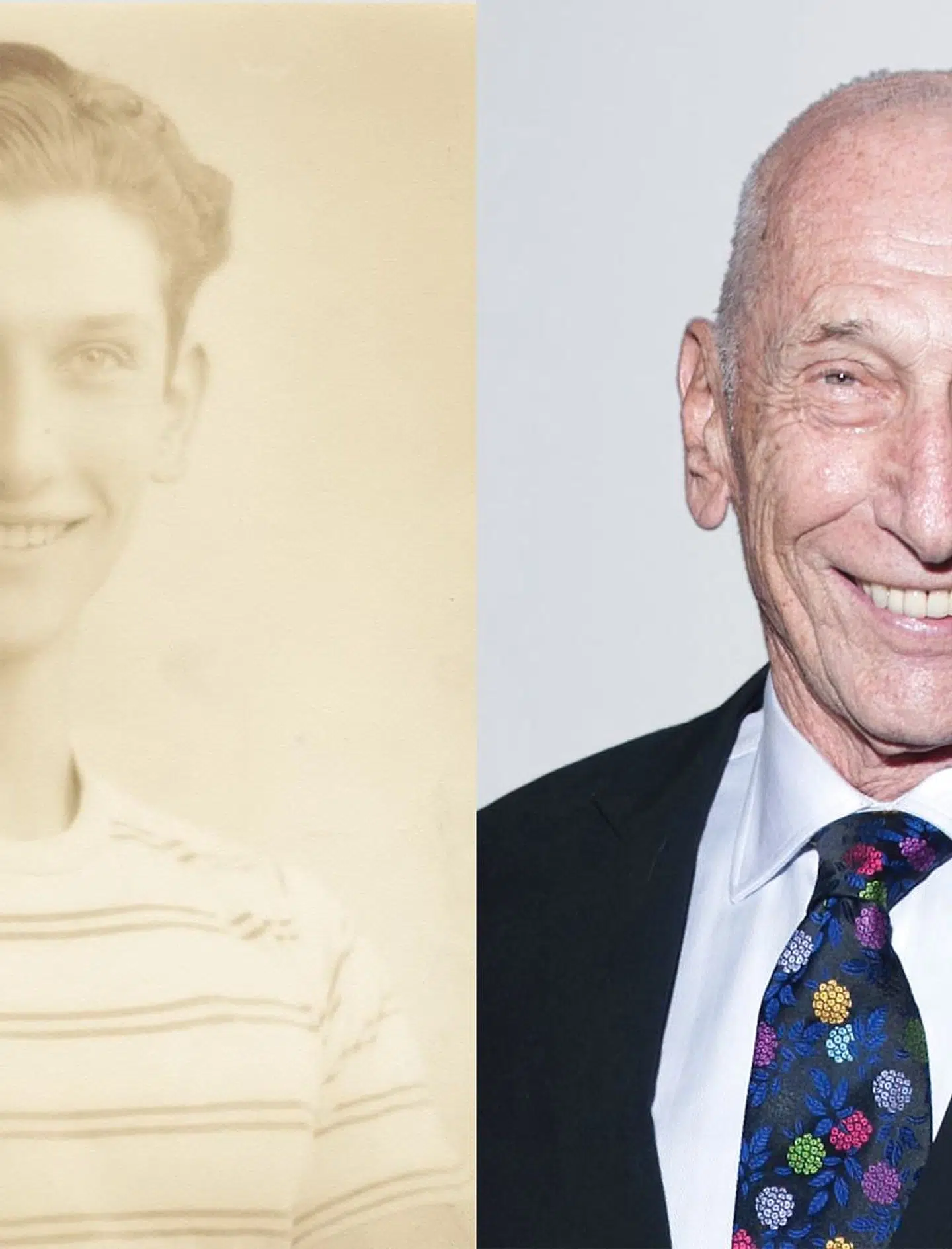 Stefan Edlis som ung mand i Wien – og gammel i USA.