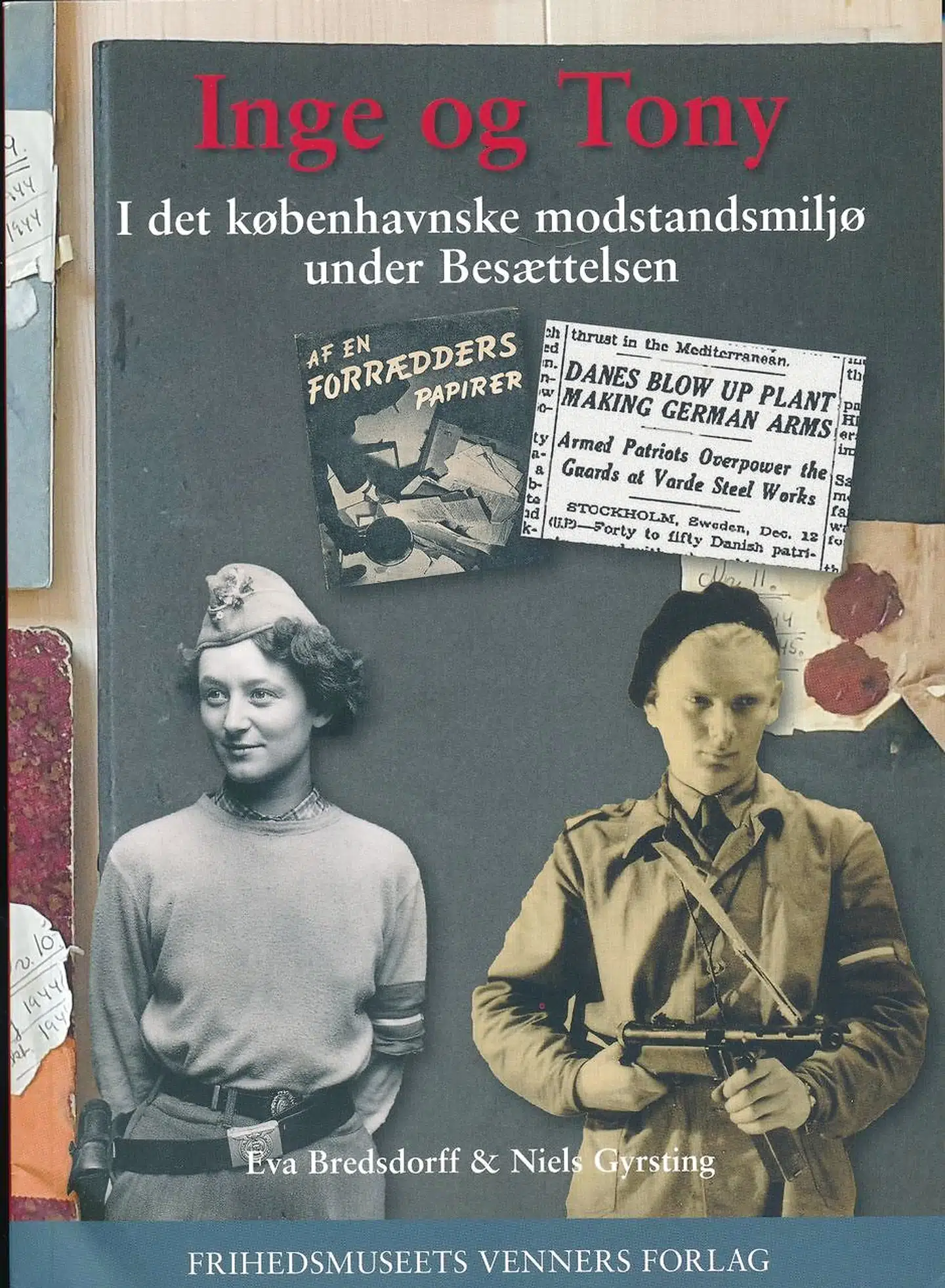 Forside af bogen »Inge og Tony«