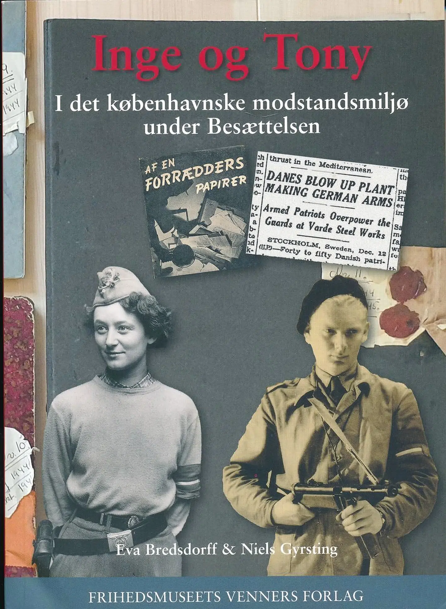 Forside af bogen »Inge og Tony«