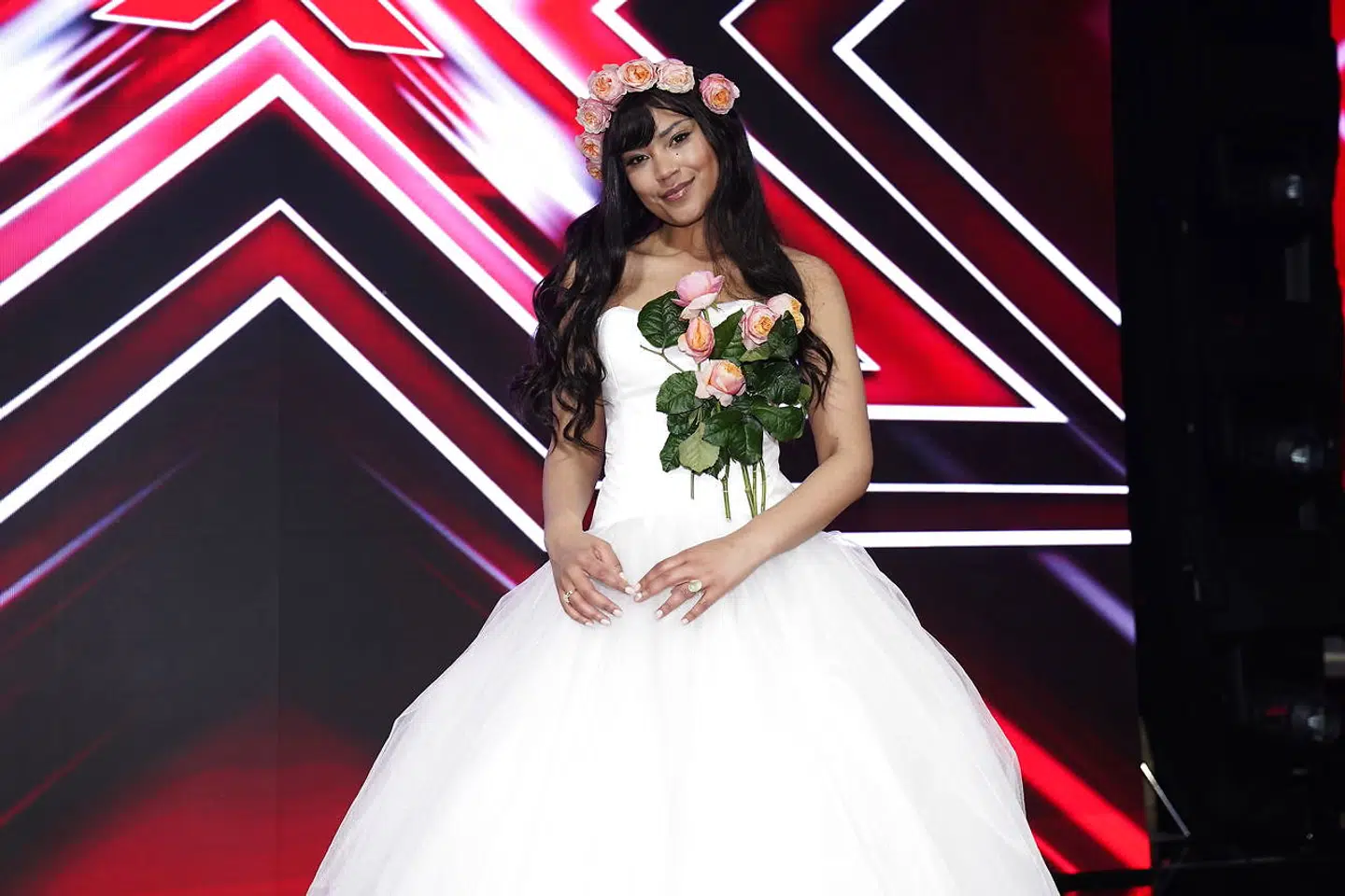 Kwamie Liv optrådte i en brudekjole ved årets »X Factor«-finale – det var dog uklart, hvem hun skulle giftes med. Den dygtige sangerinde bragte ikke for alvor noget nyt til konkurrencen.