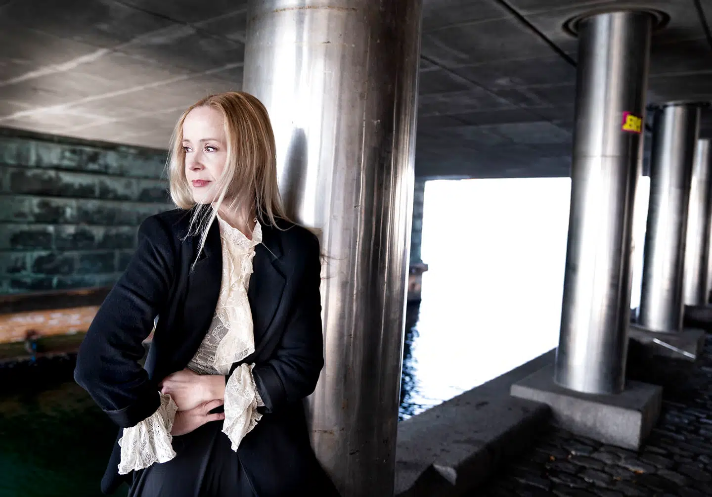 Tina Dickow er aktuel med et nyt album der bærer titlen »Bitte Små Ryk« .