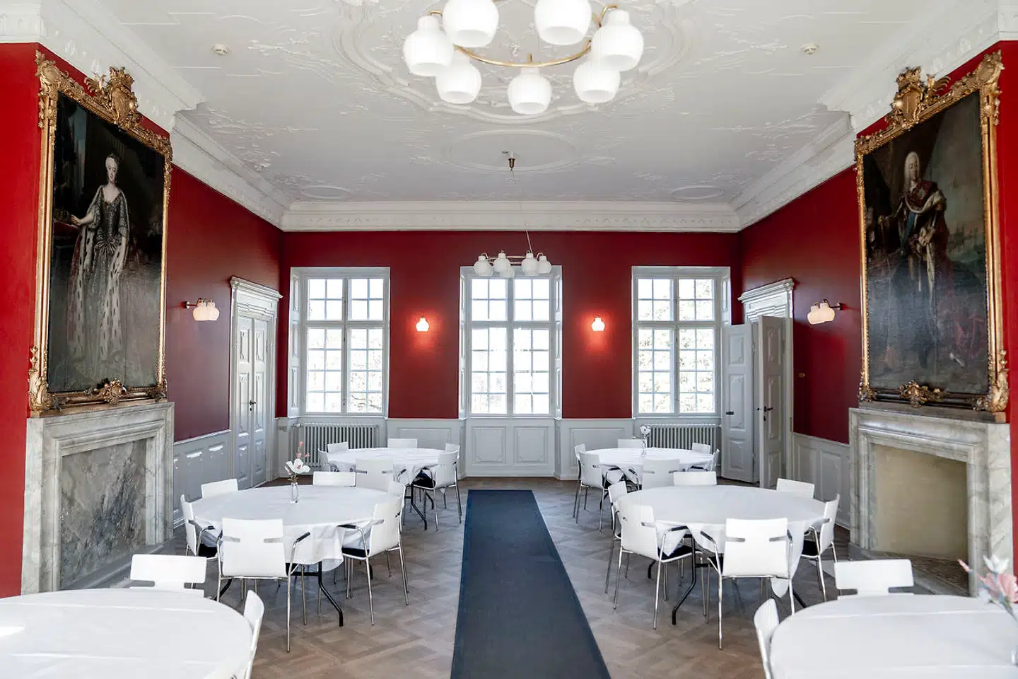 Charlottenlund Slot er for nylig blevet åbnet for offentligheden.