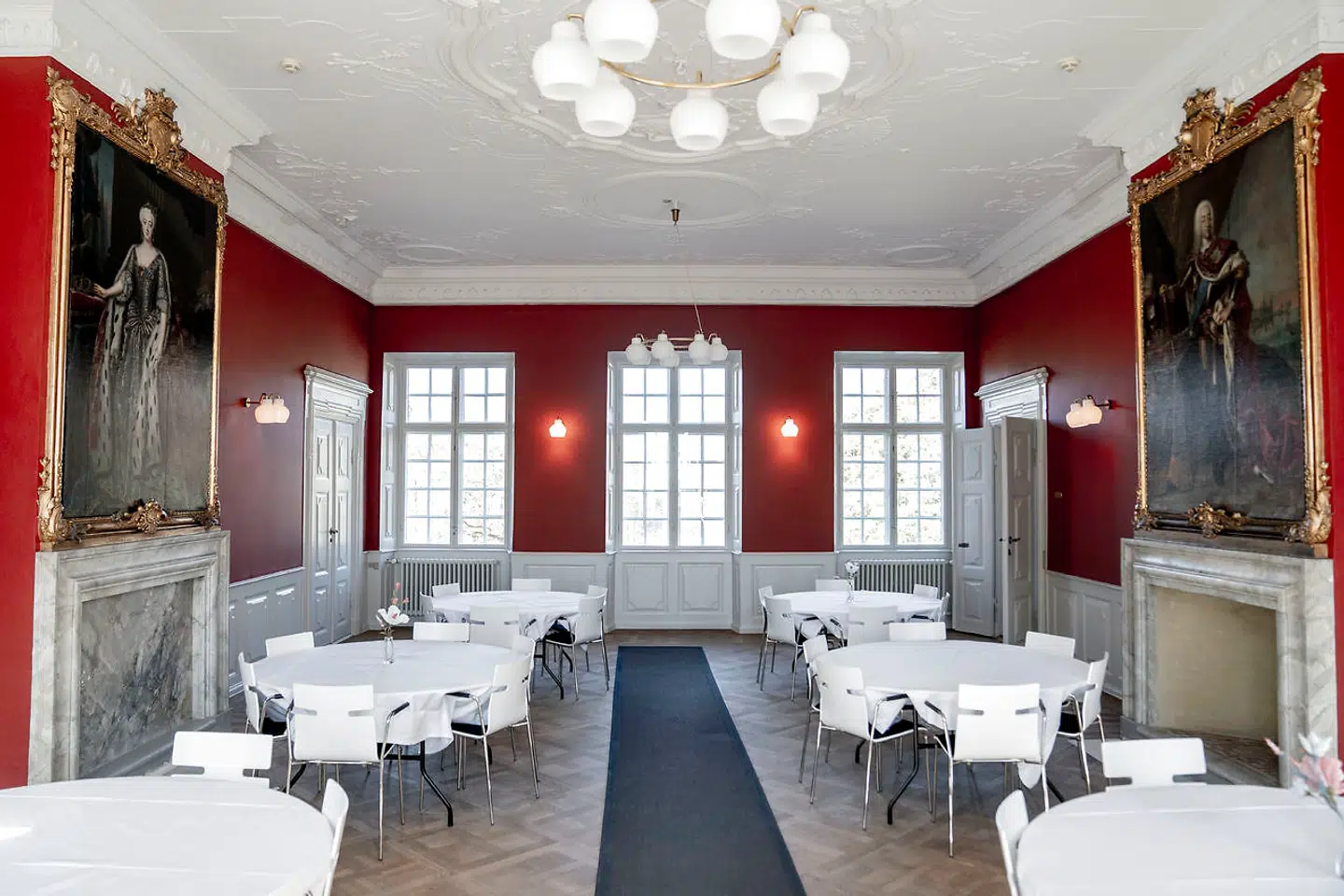 Charlottenlund Slot er for nylig blevet åbnet for offentligheden.