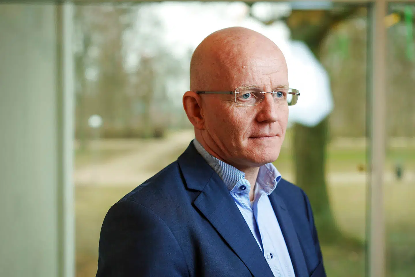 Nuværende borgmester i Gentofte Kommune, Michael Fenger, udtrykker sin skuffelse over, at et lovforslag om tryghedsvagter er blevet udskudt. Arkivfoto.