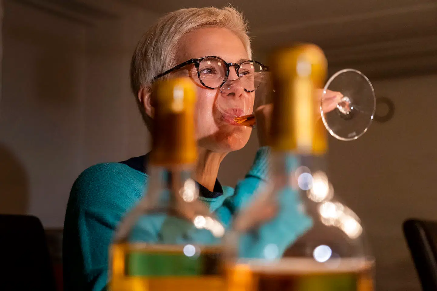 Sandrine Garbay har været kældermester på Chateau d'Yquem siden 1998.