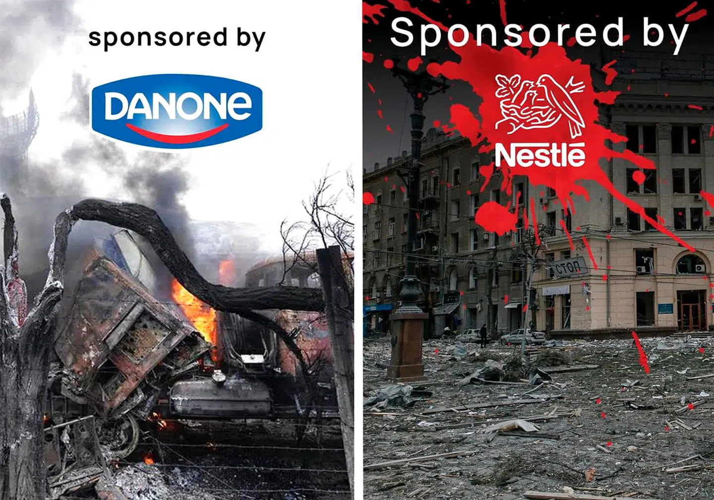 Carlsberg kan se frem til at få sit logo på billeder tilsvarende dem, som har ramt Danone, Unilever og Nestlé.