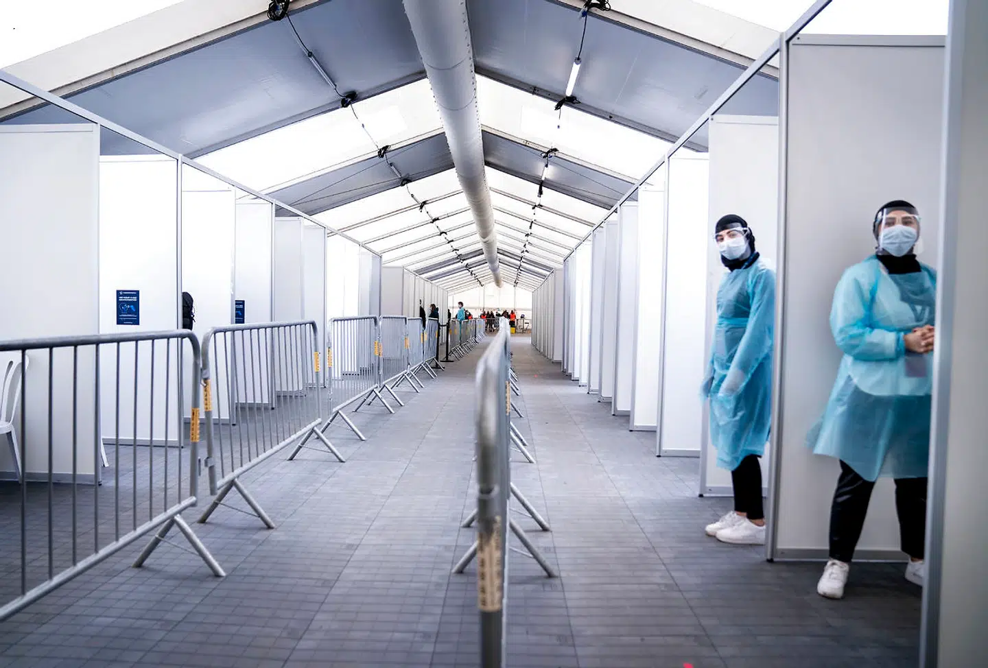 Arkivfoto: Færre smittes generelt med corona.