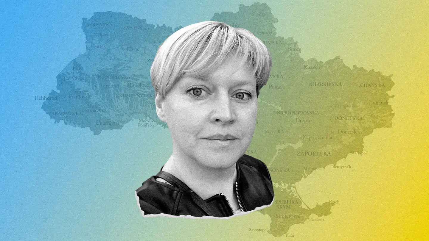 Liliya Omelyanko er flygtet til Bratislava. For få uger siden boede hun med sin mand og to børn i Kyiv, Ukraine. Hun er grundlægger af forlaget »Vydavnytstvo publishing house«, som er et veletableret forlag i Ukraine,