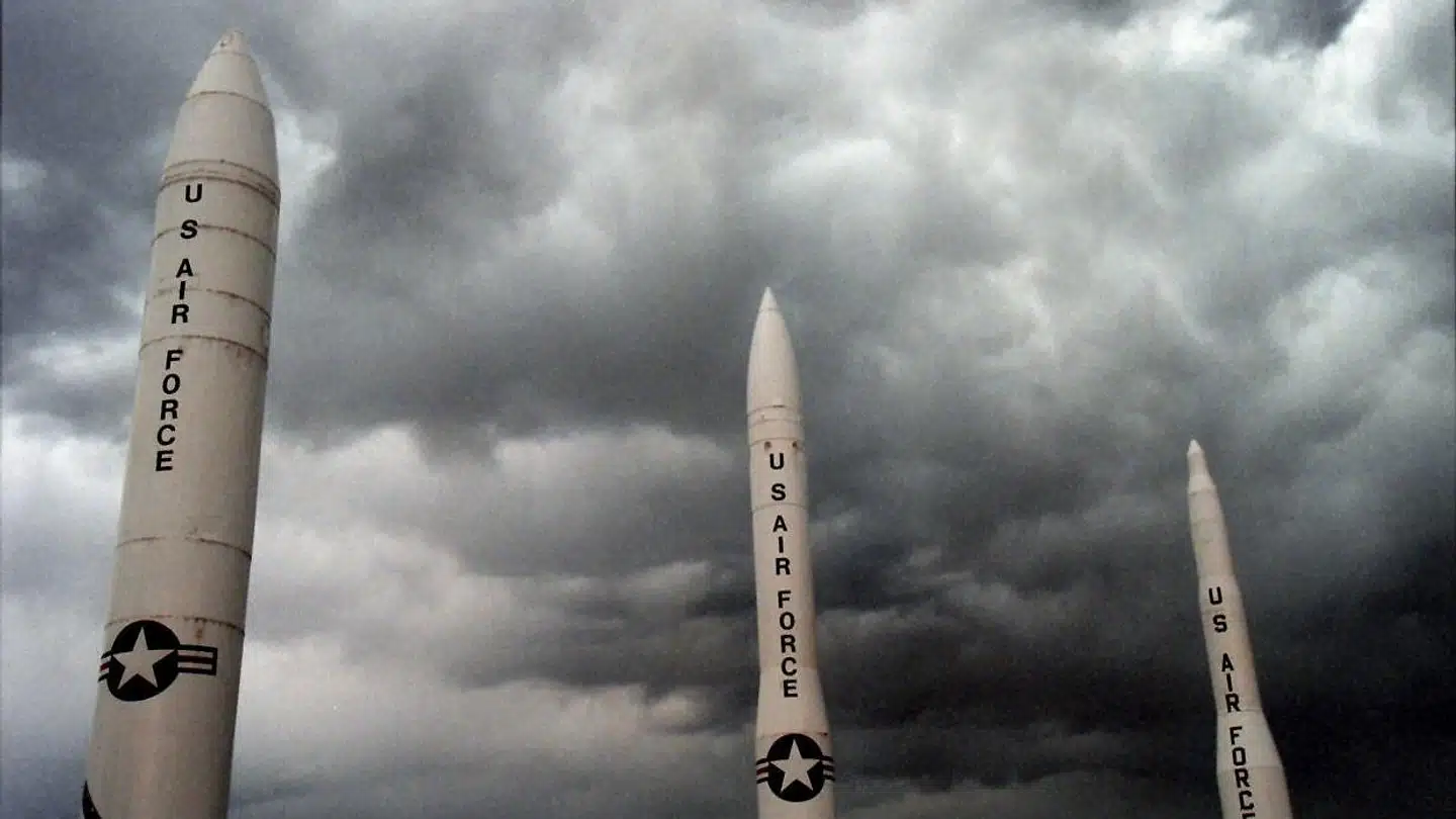 På billedet ses Warren Air Force Base i Wyoming i USA, der er hjemsted for et stort antal atomsprænghoveder. Arkivfoto: Søren Bidstrup