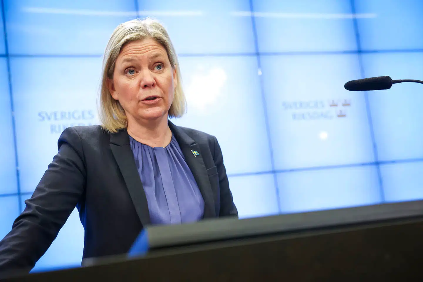 Sveriges statsminister Magdalena Andersson (arkivfoto).