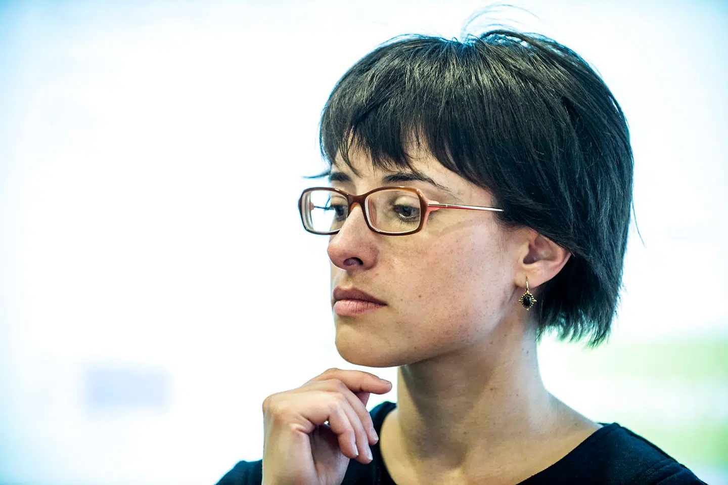 Arkivfoto: Karen Melchior har sygemeldt sig, men passer stadig sine afstemninger, som er et krav for at få et skattefrit tillæg til kontorhold.