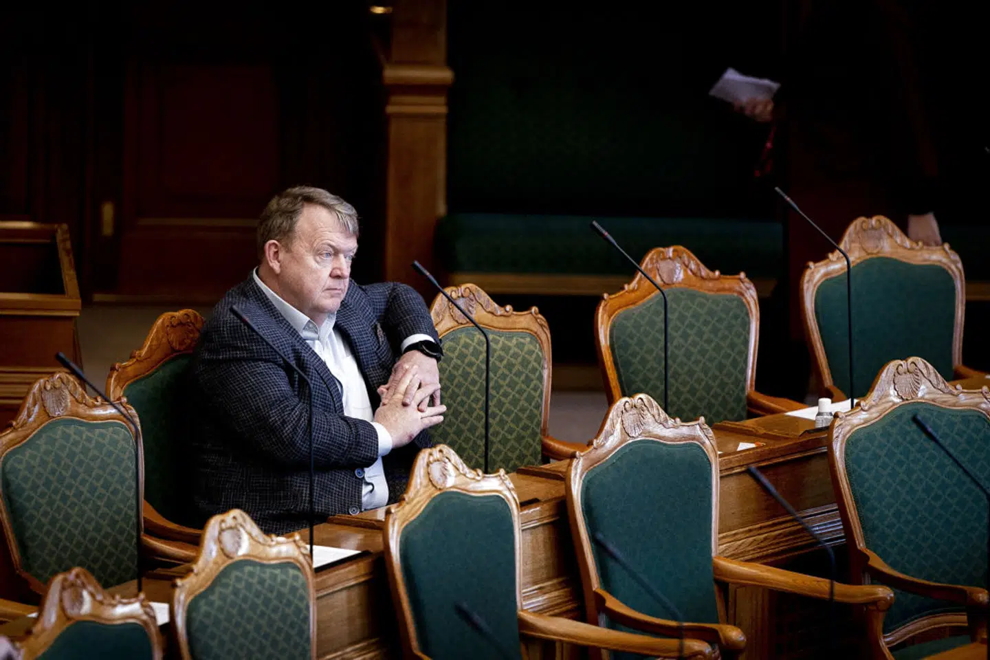 Moderaterne har ifølge Lars Løkke Rasmussen som mål at favne midten i dansk politik for at holde yderfløjene fra indflydelse. (Arkivfoto). - Foto: Liselotte Sabroe/Ritzau Scanpix
