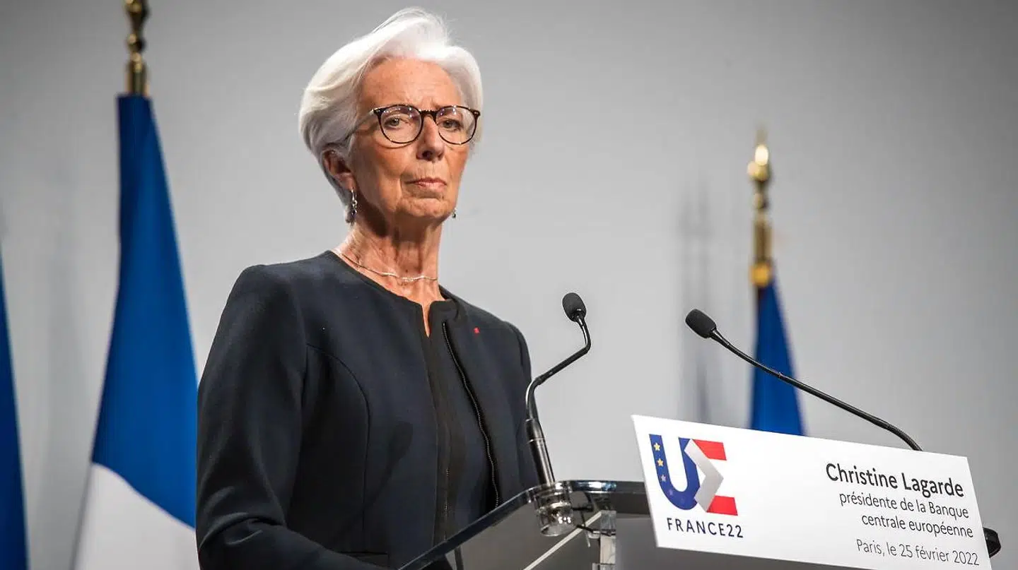 Chefen for Den Europæiske Centralbank, Christine Lagarde, lavde en stor kursændring. Verden ser meget anderledes ud efter Ruslands invasion af Ukraine.