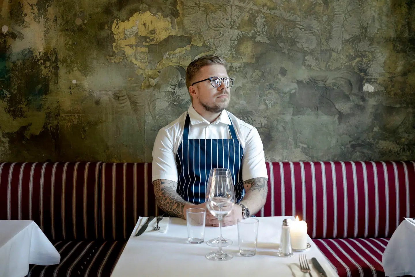 Gastronomisk chef Anders Strier er også en del af restauranterne Frank, Polly og Sol & Luna. Her på Grimal går han i en anden retning.