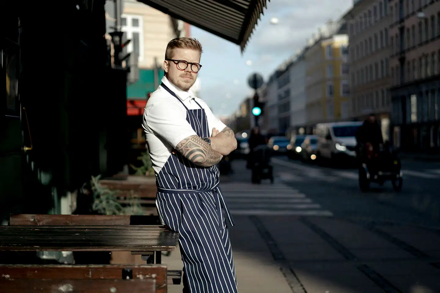 Istedgade tæt på Enghave Plads er et godt område, mener Anders Strier, som gerne ville åbne i en del af byen, hvor der bor mange mennesker.