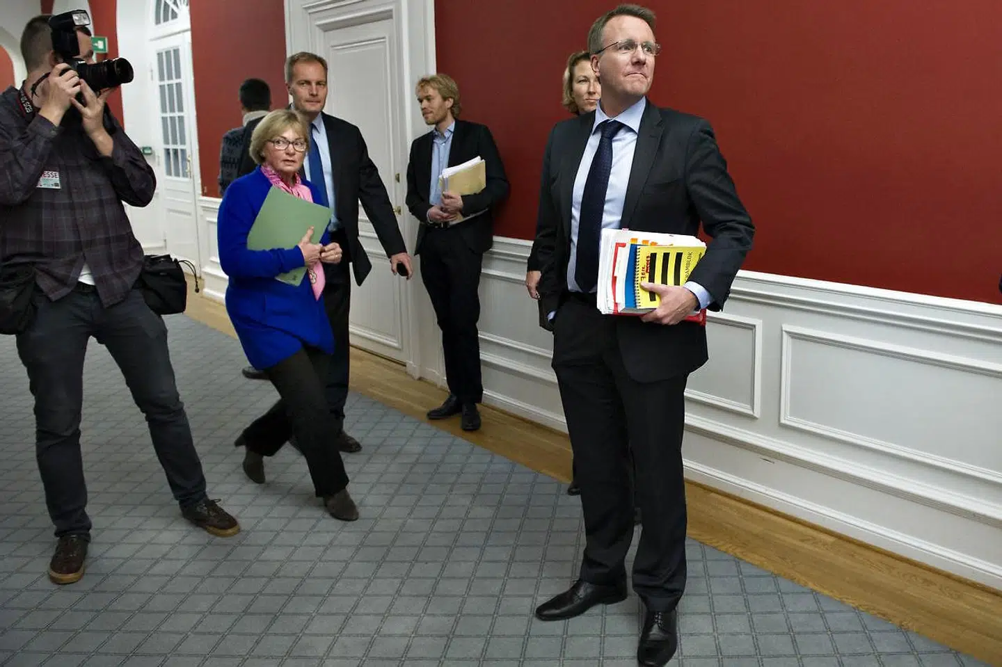 »I sin beretning anvendte forhørsledelsen ordet 'nødløgn' som betegnelse for den usande oplysning, Morten Bødskov gav til Folketinget som begrundelse for udsættelsen af Pia Kjærsgaards Christiania-besøg,« skriver Per Sørensen.