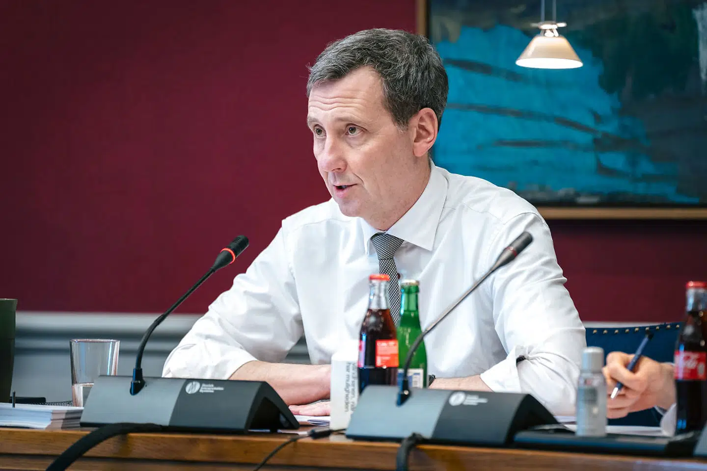 Arkivfoto: Justitsinister, Nick Hækkerup, deltager i åbent samråd, der var indkaldt af Enhedslisten.