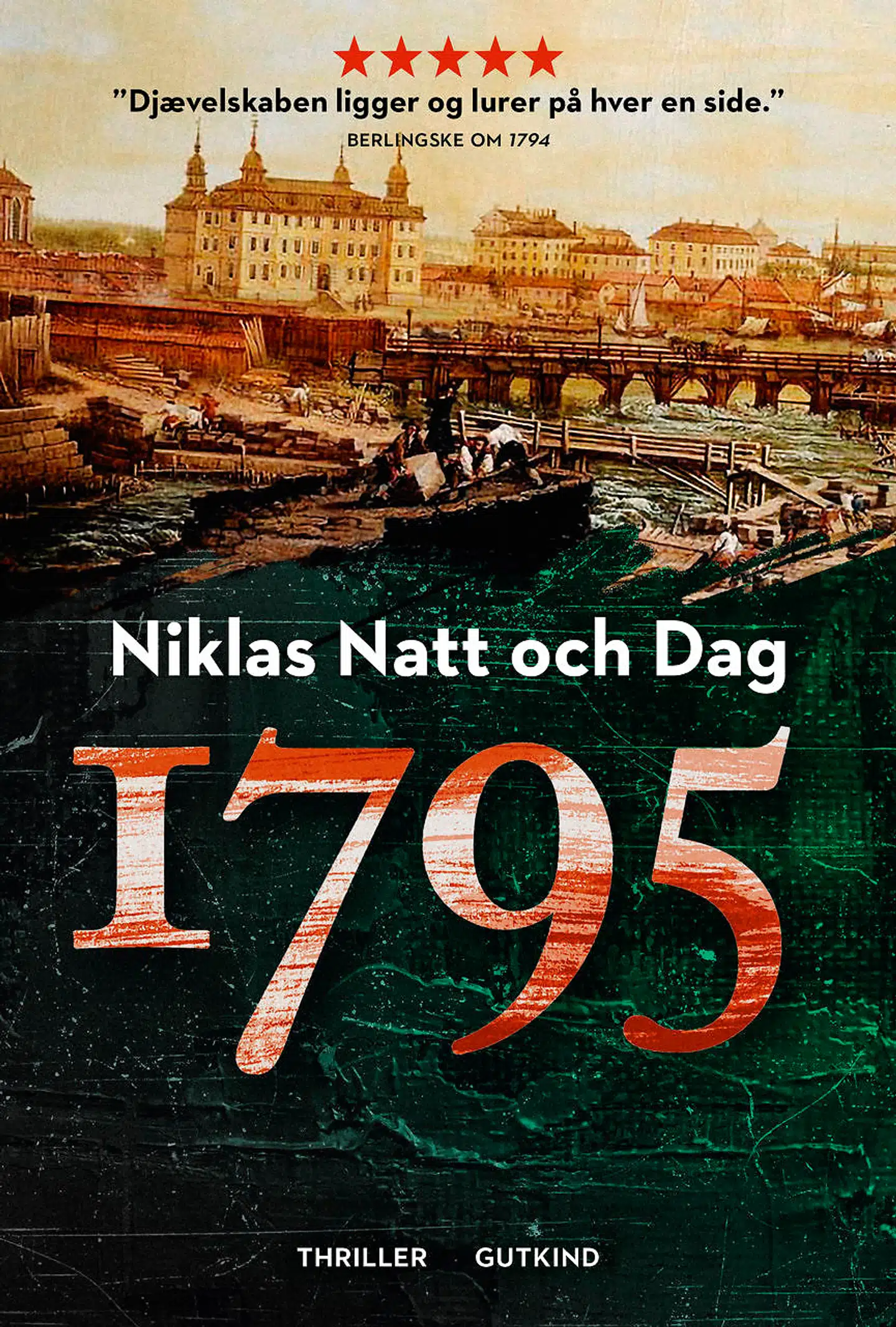 »Men hvad handler »1795” da om? Jo, kort fortalt, så kører Natt och Dag mest af alt sin læser ud ad en blodmudret, tosporet vej, hvor Tycho Ceton (kendt fra tidligere i trilogien) driver rundt som et grimt og såret dyr, mens han brygger på en plan, der skal genvinde hans tabte storhed.«