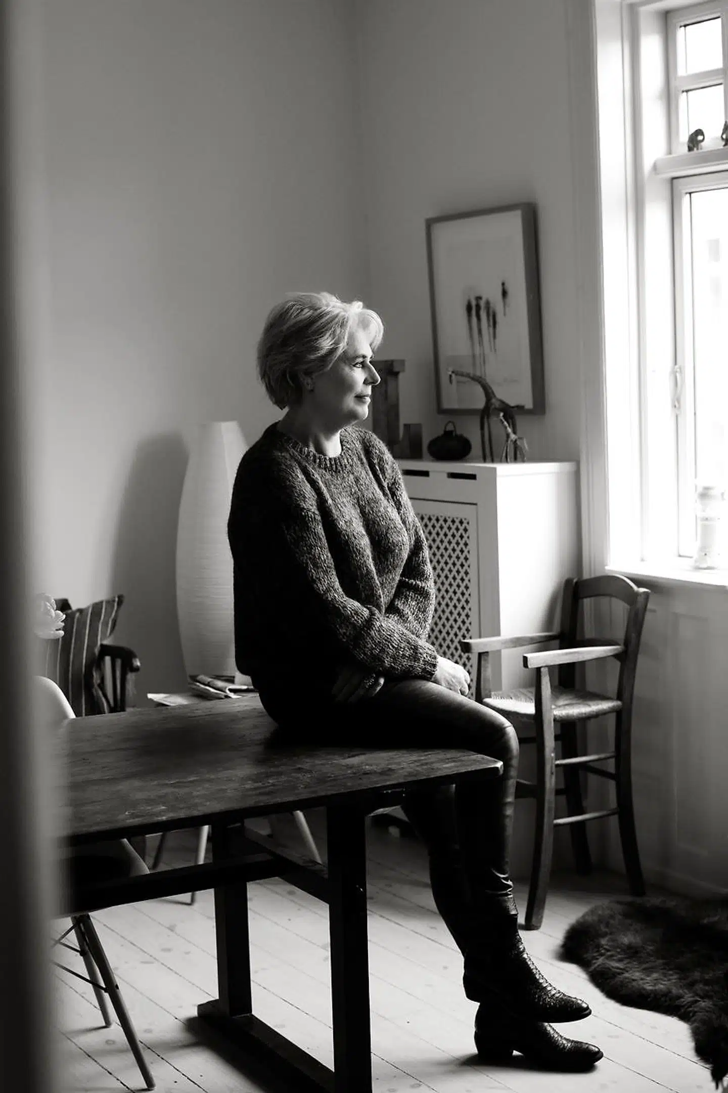 Desuden, siger Camilla Lindemann smilende, »har jeg selv en kæreste, der er en del yngre end mig.«