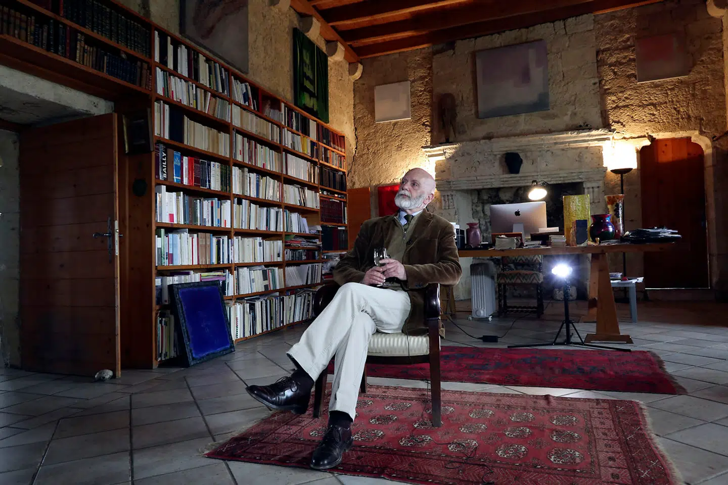 Renaud Camus, manden bag teorien om »den store udskiftning«, bor på et slot i det sydvestlige Frankrig. Arkivfoto: Oleg Cetinic/AP/Ritzau Scanpix