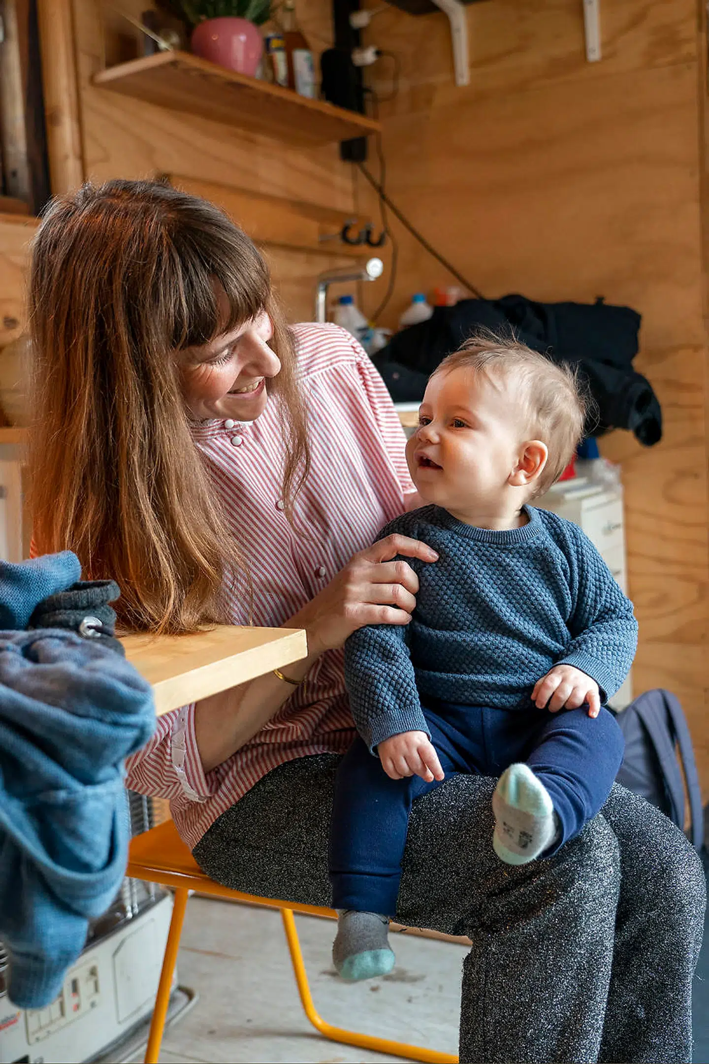 En motivation bag Laura Aagaards valg om at føde hjemme var dårlige historier fra stressede fødegange i Region Hovedstaden. Det havde hun ikke lyst til at opleve, når hun skulle føde, forklarer hun