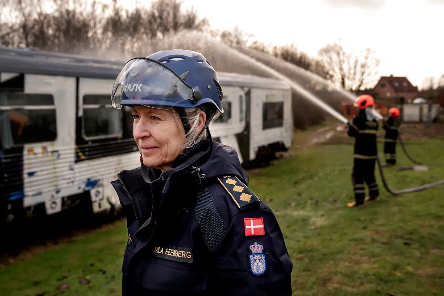 Et besøg i Rold Skov fik direktør for beredskabsstyrelsen Laila Reenberg til at reflektere over frygten for krig.
