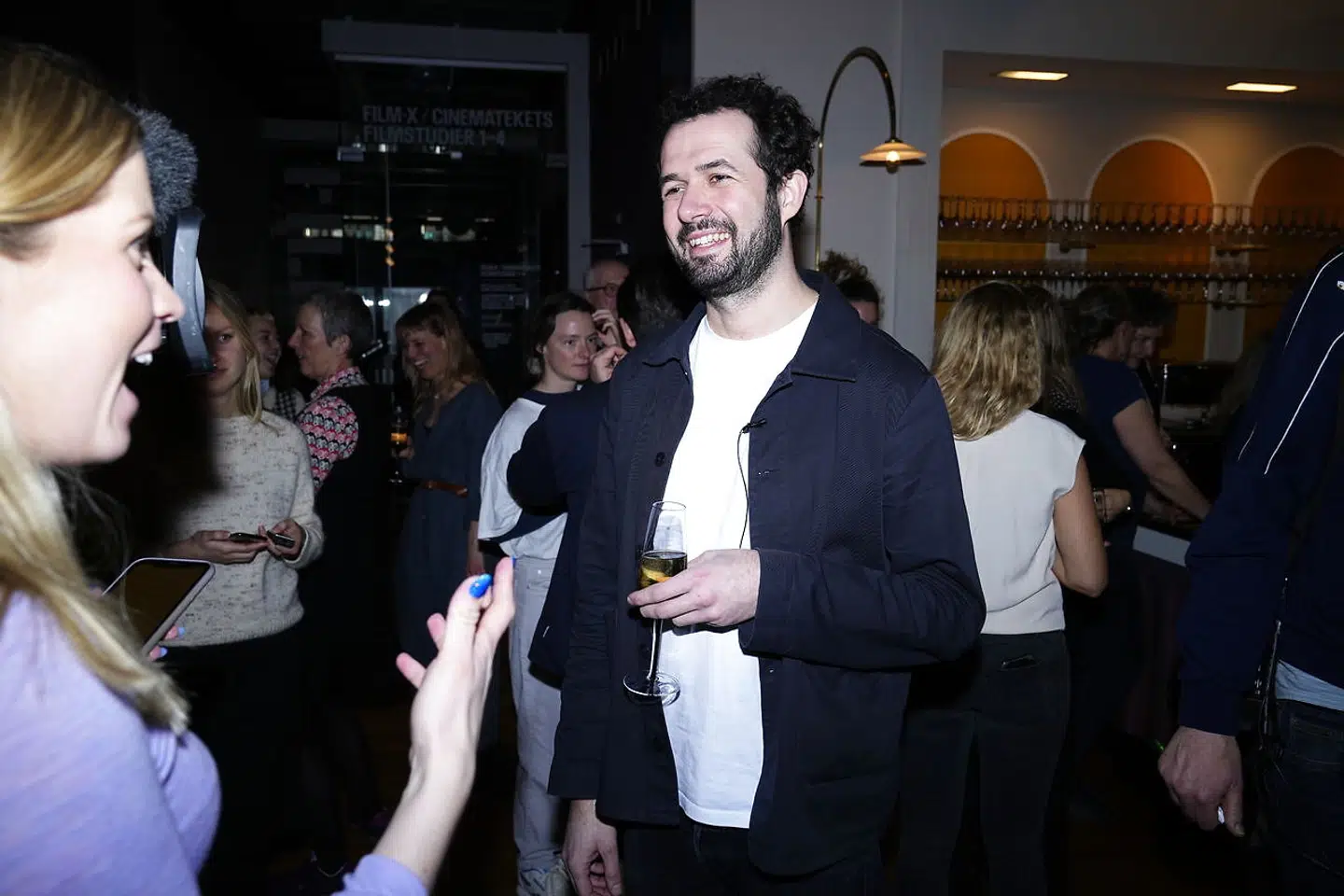 Jonas Poher Rasmussen var en glad mand lige efter han havde fået nyheden om sine tre nomineringer.