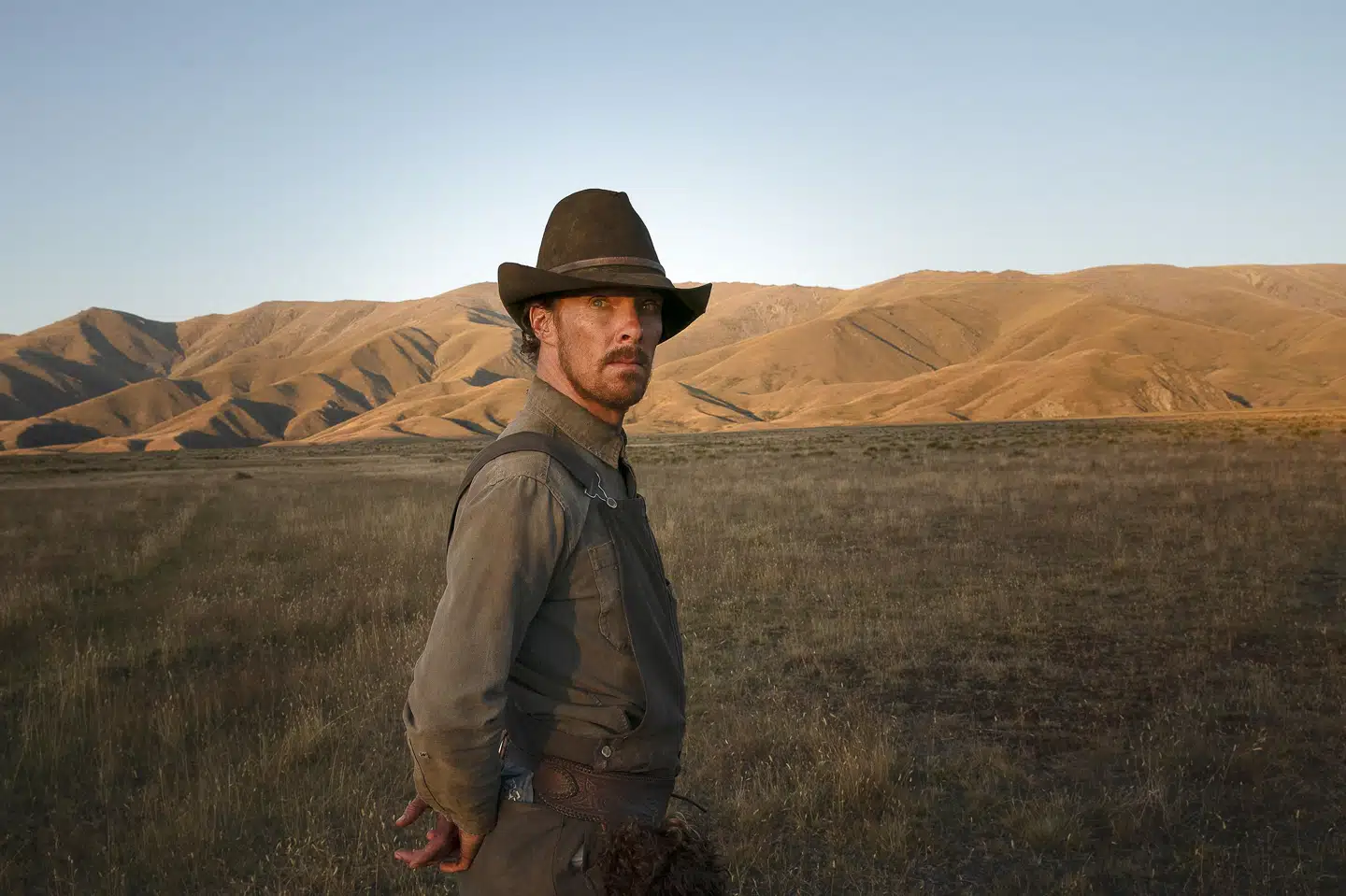 Benedict Cumberbatch kan få karrierens første Oscar for sin hovedrolle i The Power of the Dog. Kirsty Griffin/Ritzau Scanpix