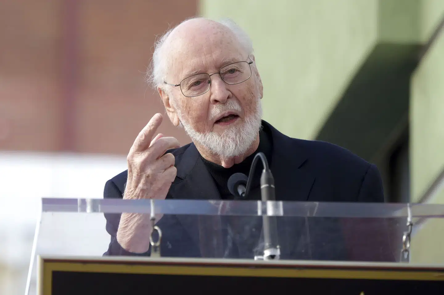 John Williams optræder stadig som komponist. Her taler han til sin unge komponistkollega Gustavo Dudamels indlemmelse på Hollywoods Walk of Fame i januar 2019. Richard Shotwell/Ritzau Scanpix