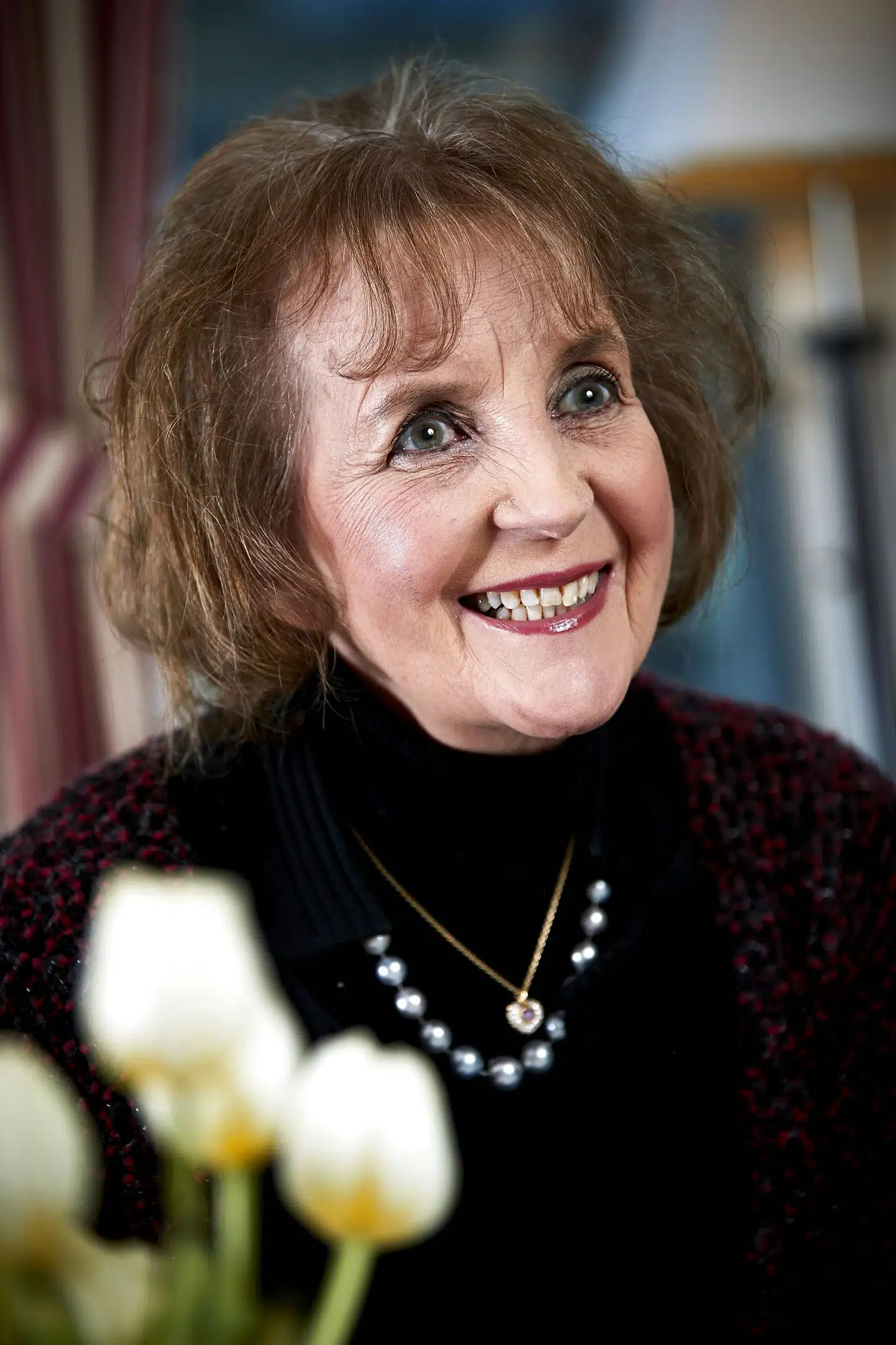 Journalist og forfatter Birgit Meister, fotograferet i januar 2017. Fredag den 28. januar fylder hun 80. Bo Nymann/Ritzau Scanpix