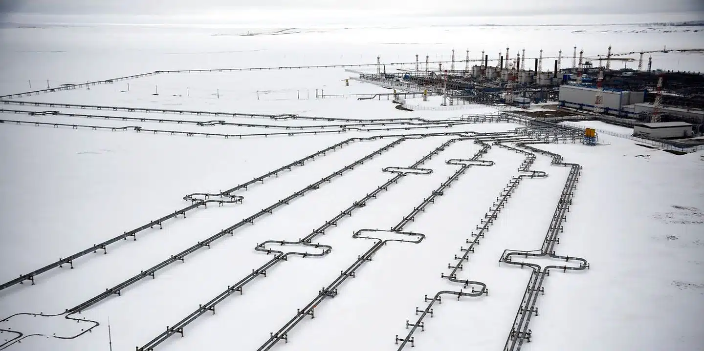Rusland leverer omkring 40 procent af al naturgas i EU, men trykket i gasrørene er faldet de seneste måneder. Arkivfoto: Alexander Nemenov/AFP/Ritzau Scanpix