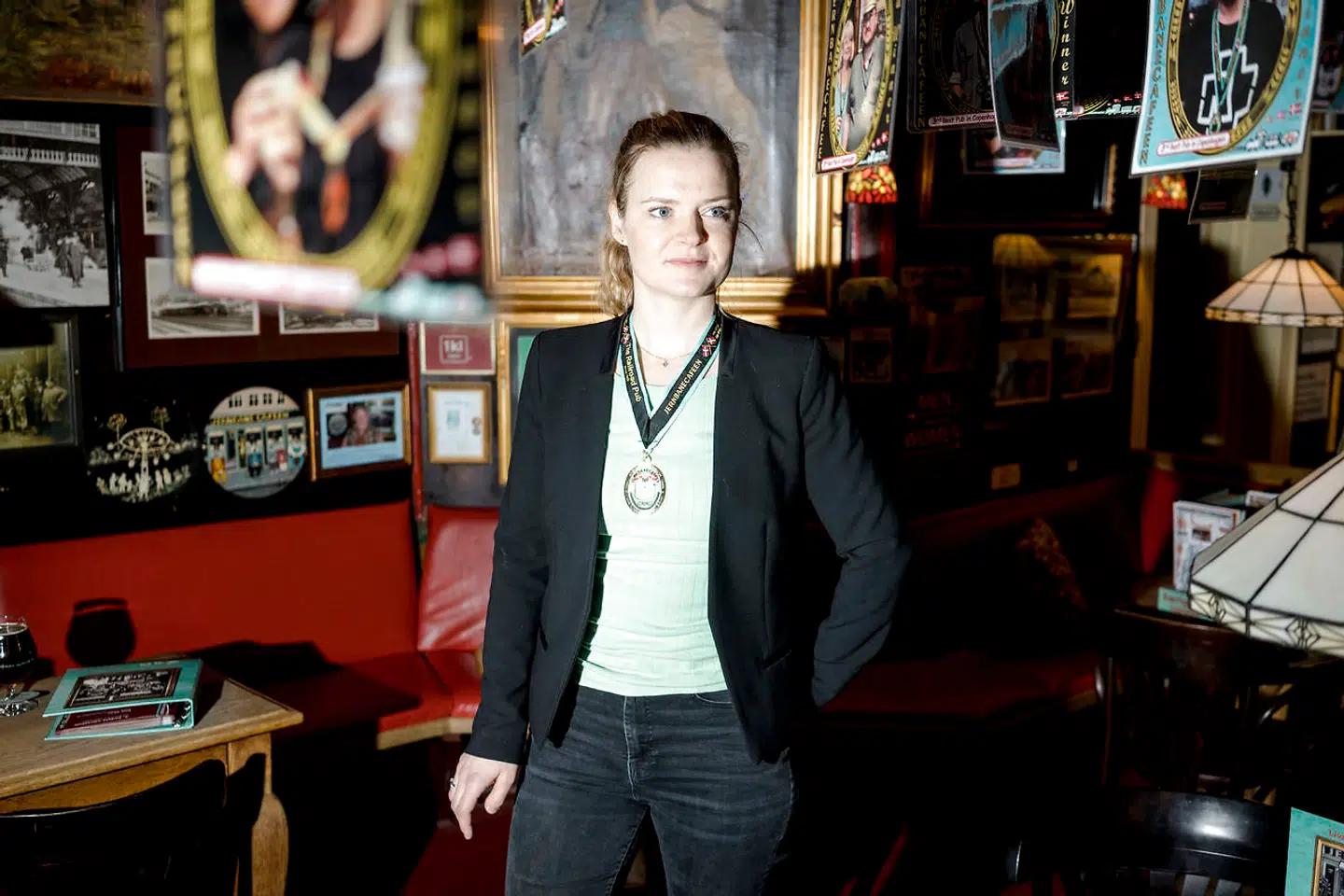 Xenia Norre Rasmussen vidste med det samme, at hun gerne ville overtage Jernbanecafeen, som hun har kendt hele sit liv.