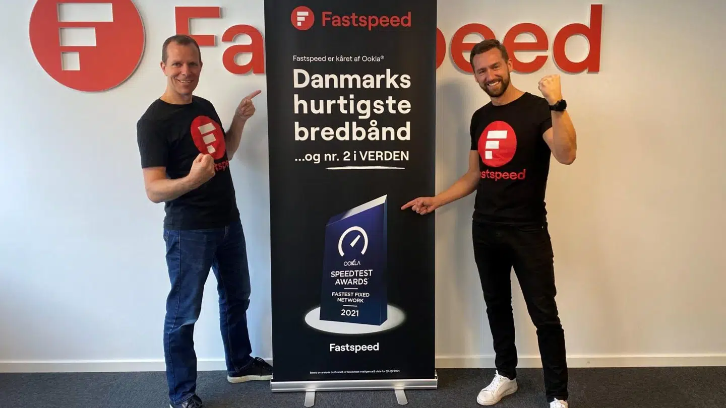Fastspeed har på to år været med til at ruske voldsomt op i det danske bredbåndsmarked med administrerende direktør Jens Raith (til venstre) og salgsdirektør Morten Boe Andersen (til højre) som frontfigurer udadtil. Nu kommer der nye ejere ind i kredsen.