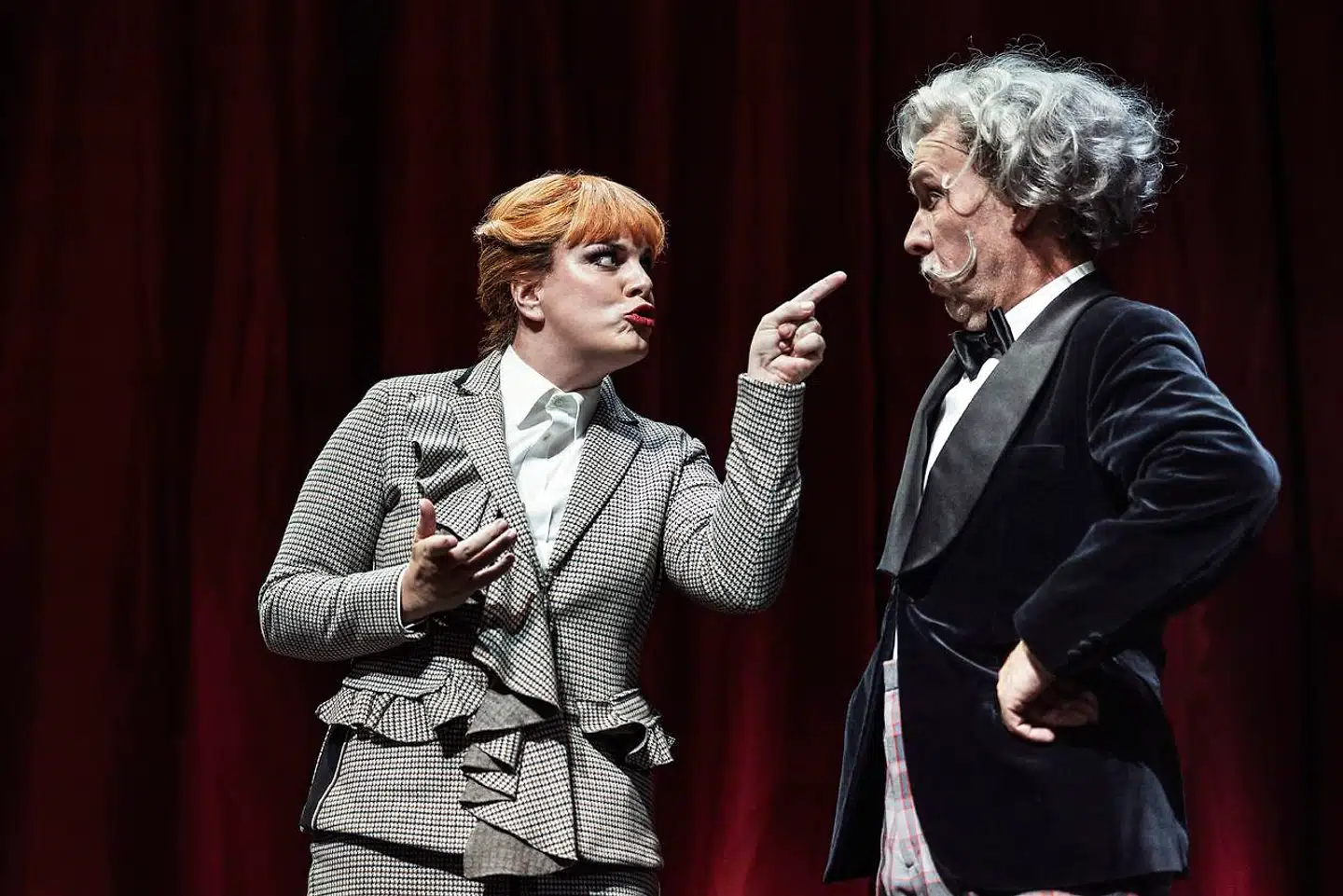 Den glade enke, Det Kongelige Teater