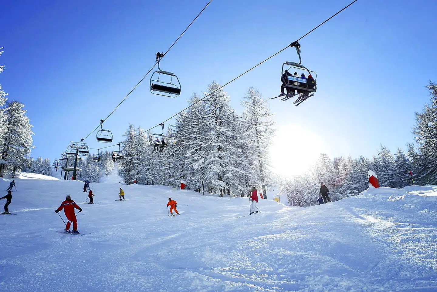 Skiferie i italienske Sestriere.