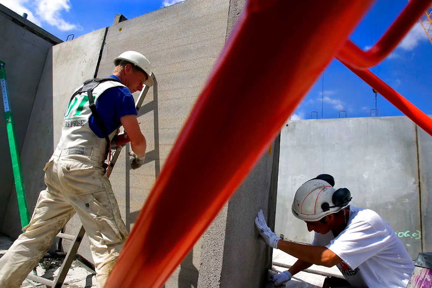 Arkivfoto: Antallet af beskæftigede i byggebranchen nærmer sig niveauet omkring finanskrisen, viser tal fra Danmarks Statistik.