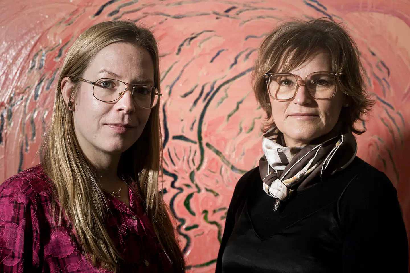 Berlingske har talt med de to erfarne gallerister Anne Riber (tv) og Christina Wilson om deres syn på kunstscenen i København lige nu. De har netop åbnet døren til hvert sit galleri under samme tag på Vesterbro.